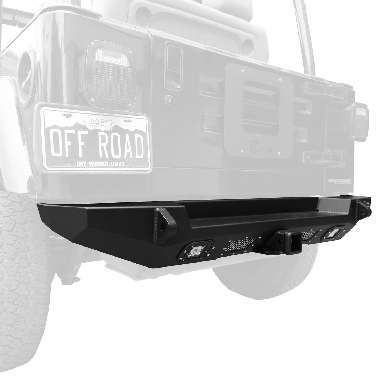 BCOFFROAD YJ/TJ DYC SERIES REAR BUMPER