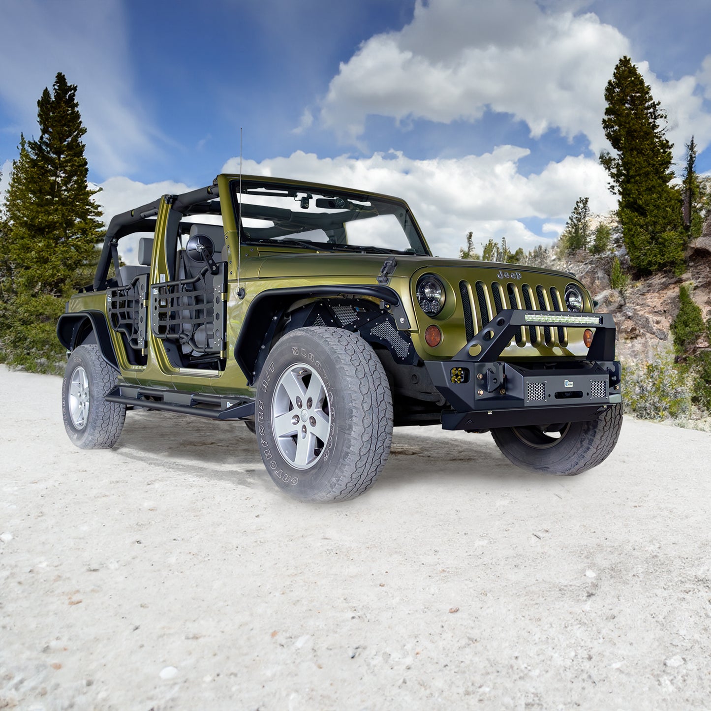 BCOFFROAD JK DYC SERIES TUBE FENDERS