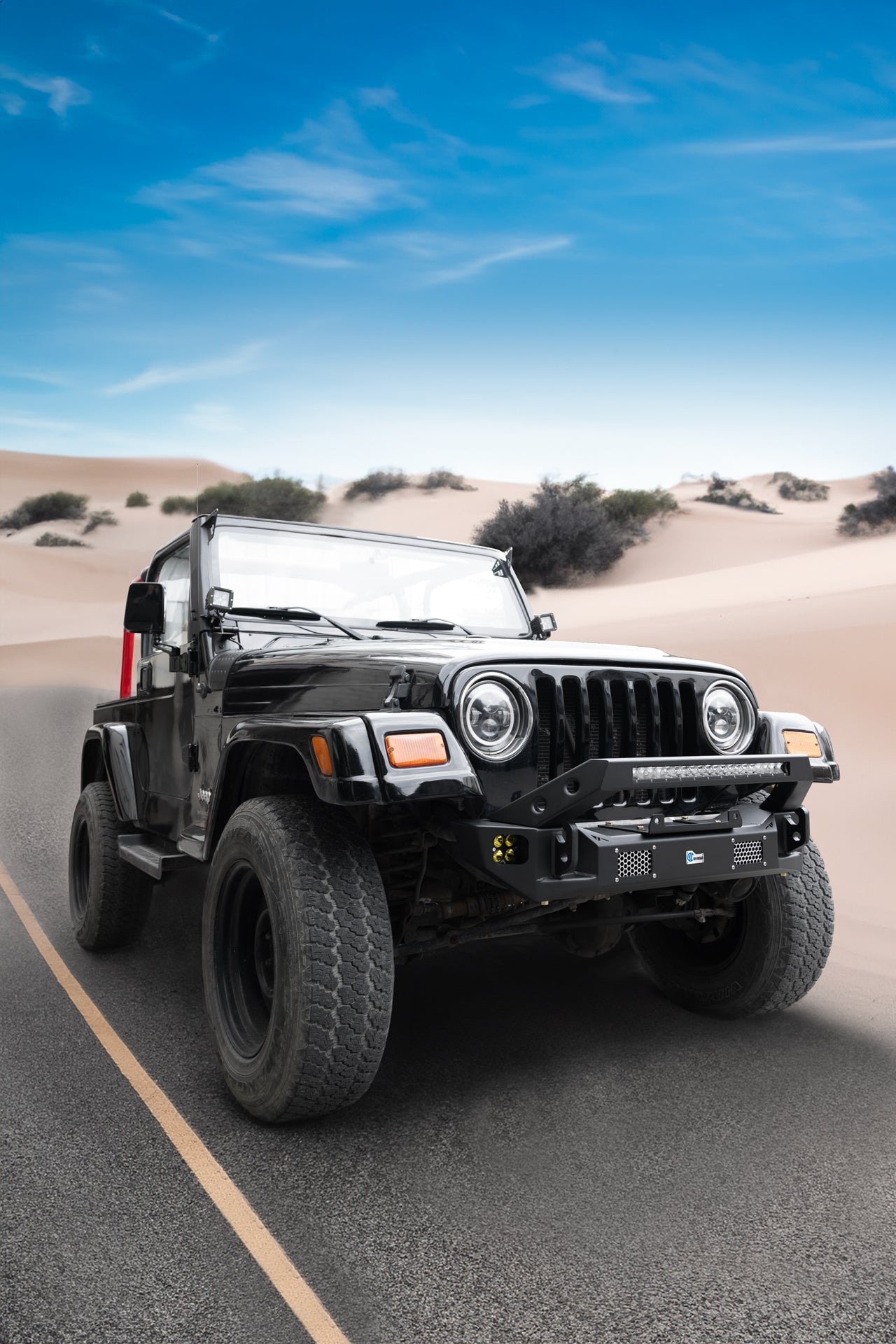 BCOFFROAD CJ/YJ/TJ DYC SERIES FRONT BUMPER