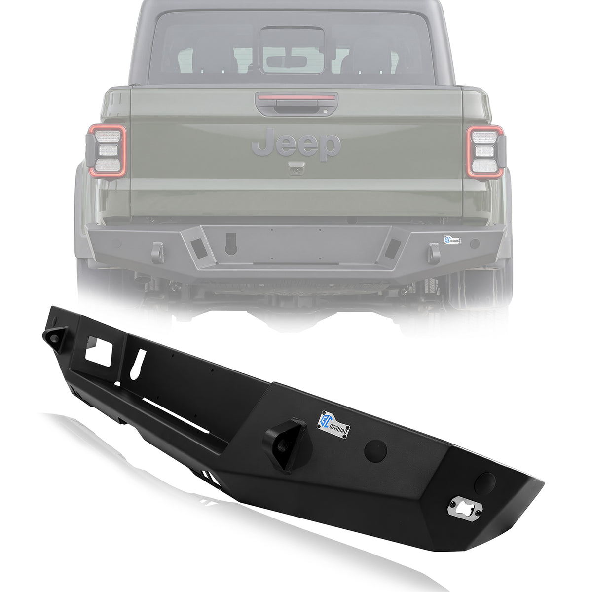 BCOFFROAD JT DYC SERIES REAR BUMPER