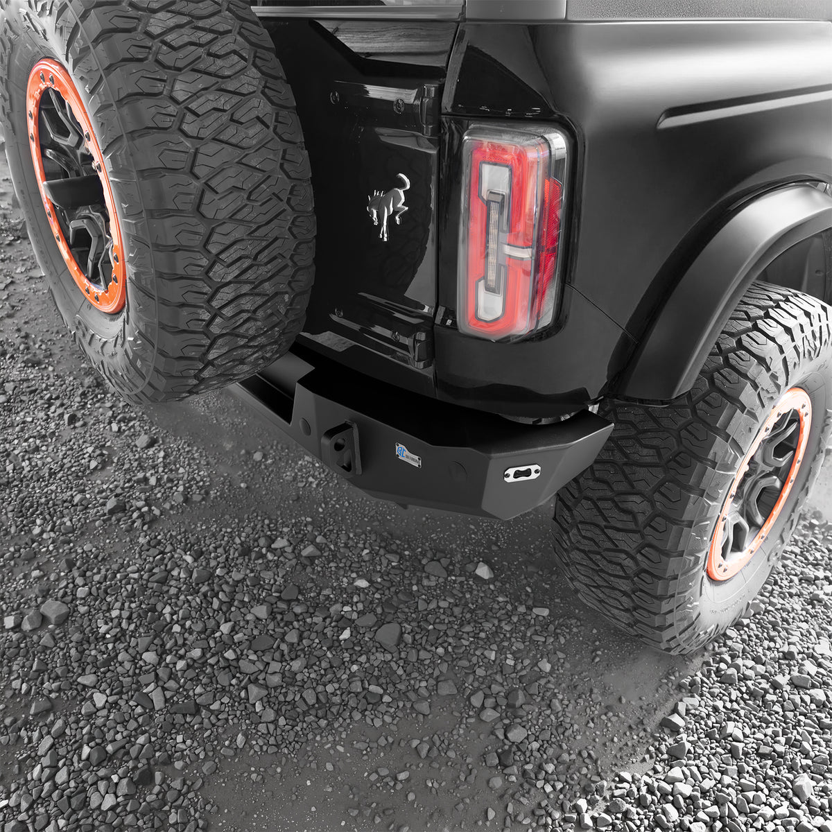 BCOFFROAD 21+ BRONCO HIGH CLEARANCE REAR BUMPER