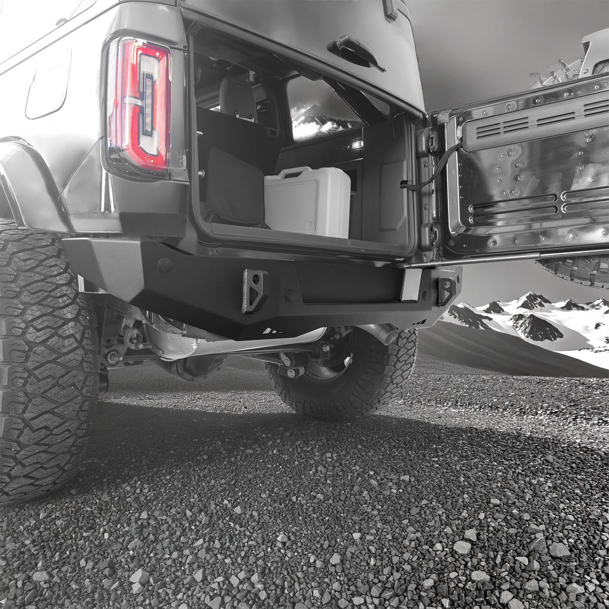 BCOFFROAD 21+ BRONCO HIGH CLEARANCE REAR BUMPER