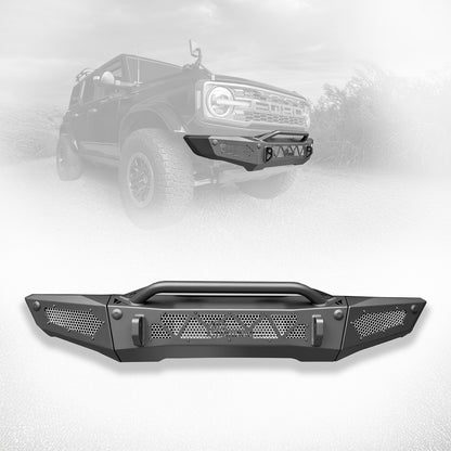 BCOFFROAD 21+ BRONCO NON-WINCH FRONT BUMPER HC