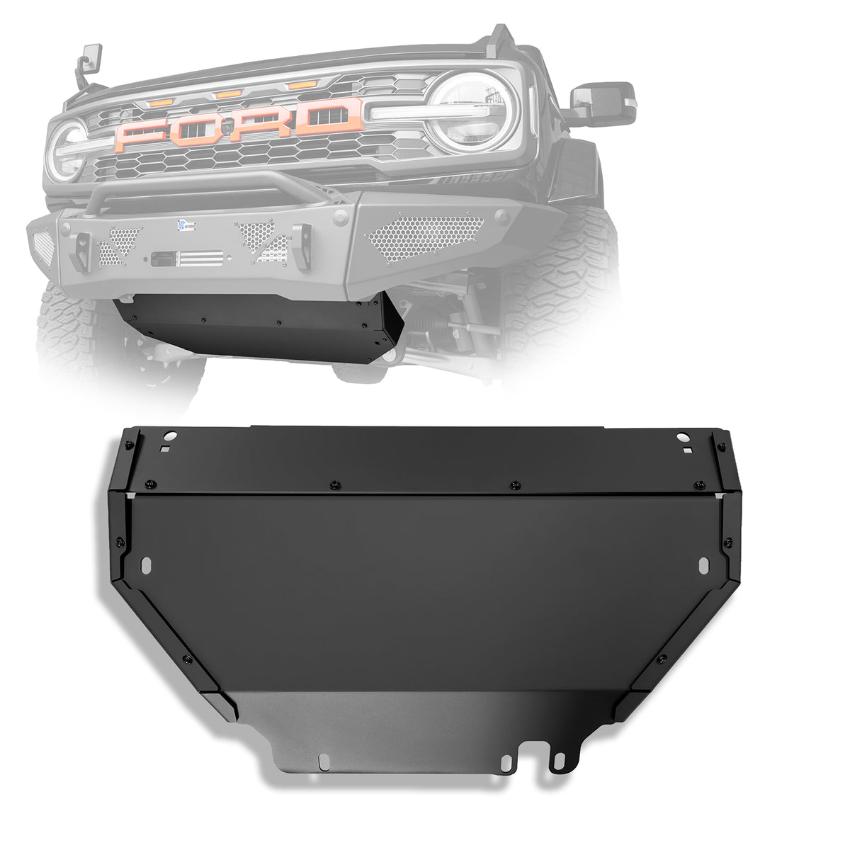 BCOFFROAD 21+ BRONCO SKID PLATE FIT FOR BCBR-001A