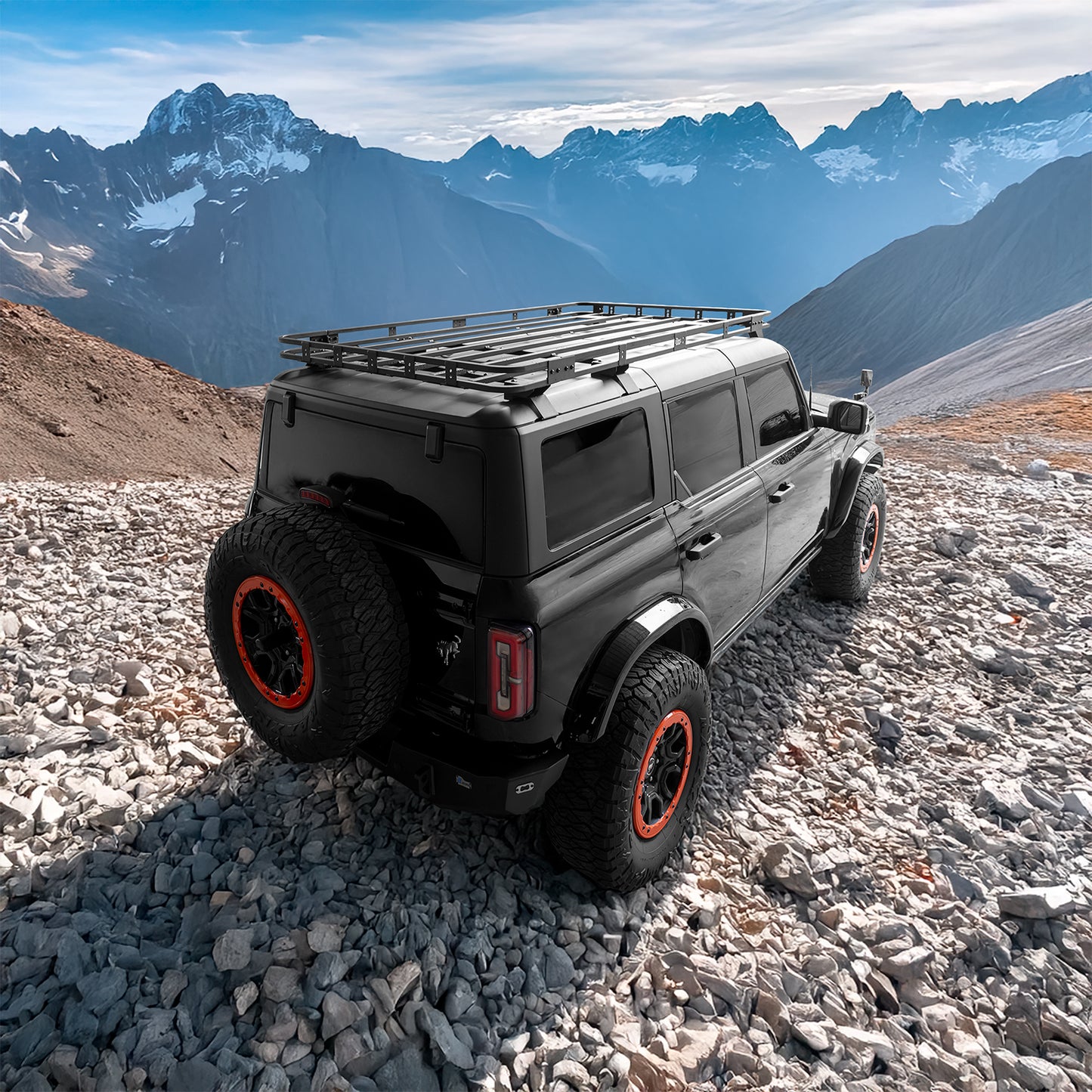 BCOFFROAD 21+ BRONCO HD ROOF RACK-4DOOR